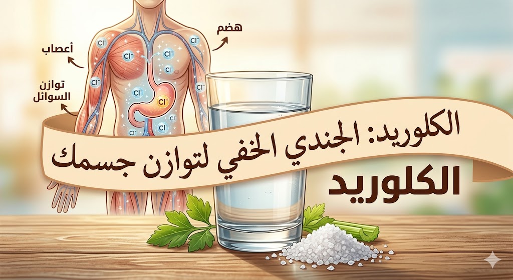 لكلوريد: الجندي الخفي لتوازن جسمك