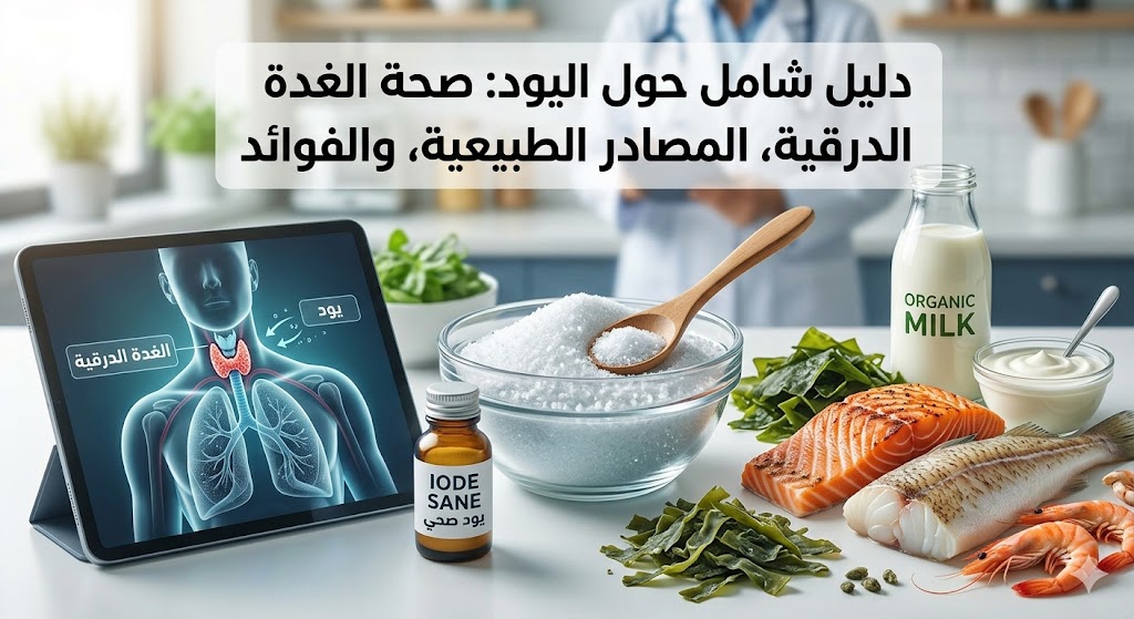 اليود لصحة الغدة الدرقية