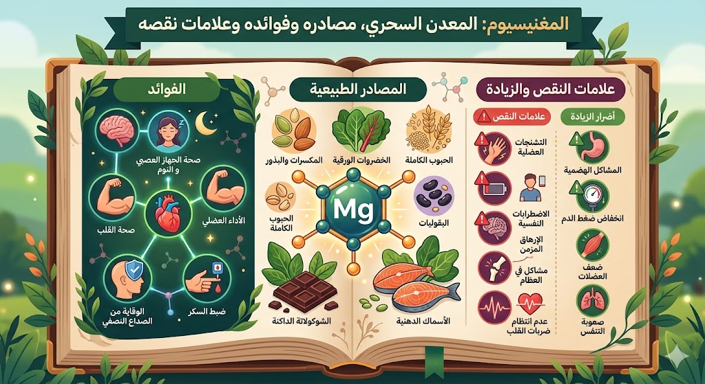 المغنيسيوم الدليل الكامل للمعدن السحري