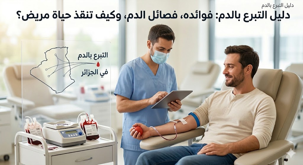 دليل التبرع بالدم