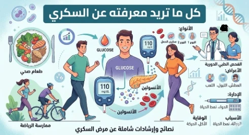 كل ما تريد معرفته عن السكري