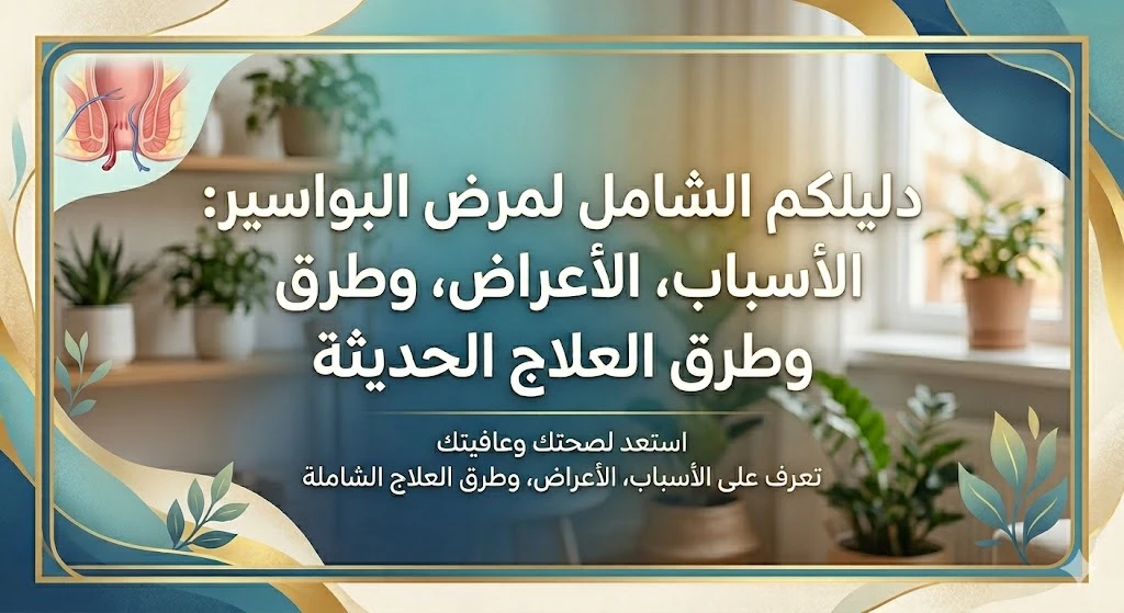 البواسير: الأسباب، الأعراض، وطرق العلاج الحديثة
